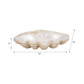 Decorative Bowl - Ivory Resin Coastal Wavy Rim, 16 in.