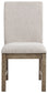Langford - Light Grayish Brown - Dining UPH Side Chair (Set of 2)
