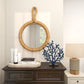 Coastal Brown Jute Rope Wall Mirror