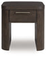 Neo - Rich Brown - Square End Table