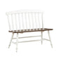 Al Fresco - Slat Back Bench (RTA) - White