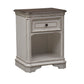Magnolia Manor - 1 Drawer Nightstand - White
