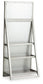 Evesen - Champagne - Floor Standing Mirror With Storage