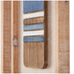 Natural Brown Wood Wall Decor Set
