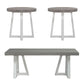 Palmetto Heights - 3 Piece Table Set (1 Cocktail 2 End Tables) - White