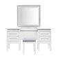 Reflections - 3 Piece Vanity Set - Pearl White & Rhinestone