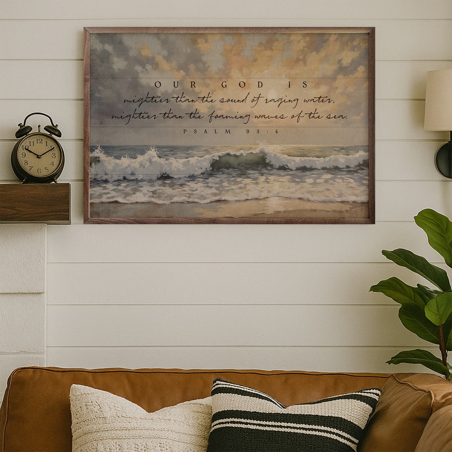 Our God Is Mightier Psalm: 16x10