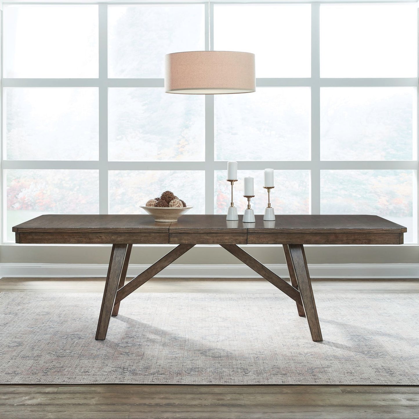 Carolina Park - Trestle Table - Brown