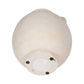 Ceramic Round Bulbous Handle Jug - White, 7 in.