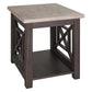 Heatherbrook - 3 Piece Table Set (1 Cocktail 2 End Tables) - Black