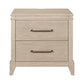 New Haven - Nightstand With Charging Station - White