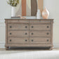 Rustic Traditions - 8 Drawer Dresser