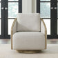 Nora - Upholstered Swivel Accent Chair