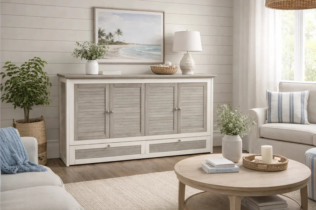 Islamorada Queen Size Cabinet Bed by Sea Winds