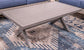 Half Moon Beach - Gray - Rectangular Cocktail Table