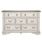 Abbey Park - 7 Drawer Dresser - White
