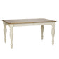 Cumberland Creek - Rectangular Leg Table - White