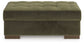 Caspian-Town - Olive - Oversized Accent Ottoman