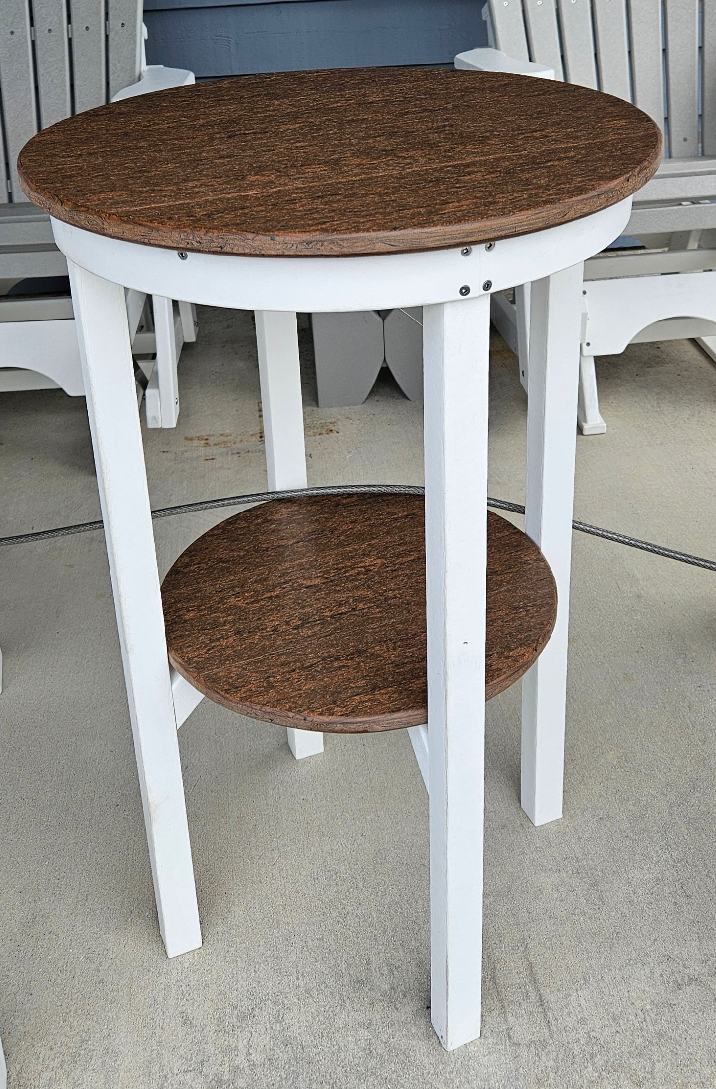 Tru180 Two Bar Chairs W/Lumbar and Side table