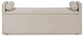 Galliden - Beige - Large Upholstered Dining Room Bench