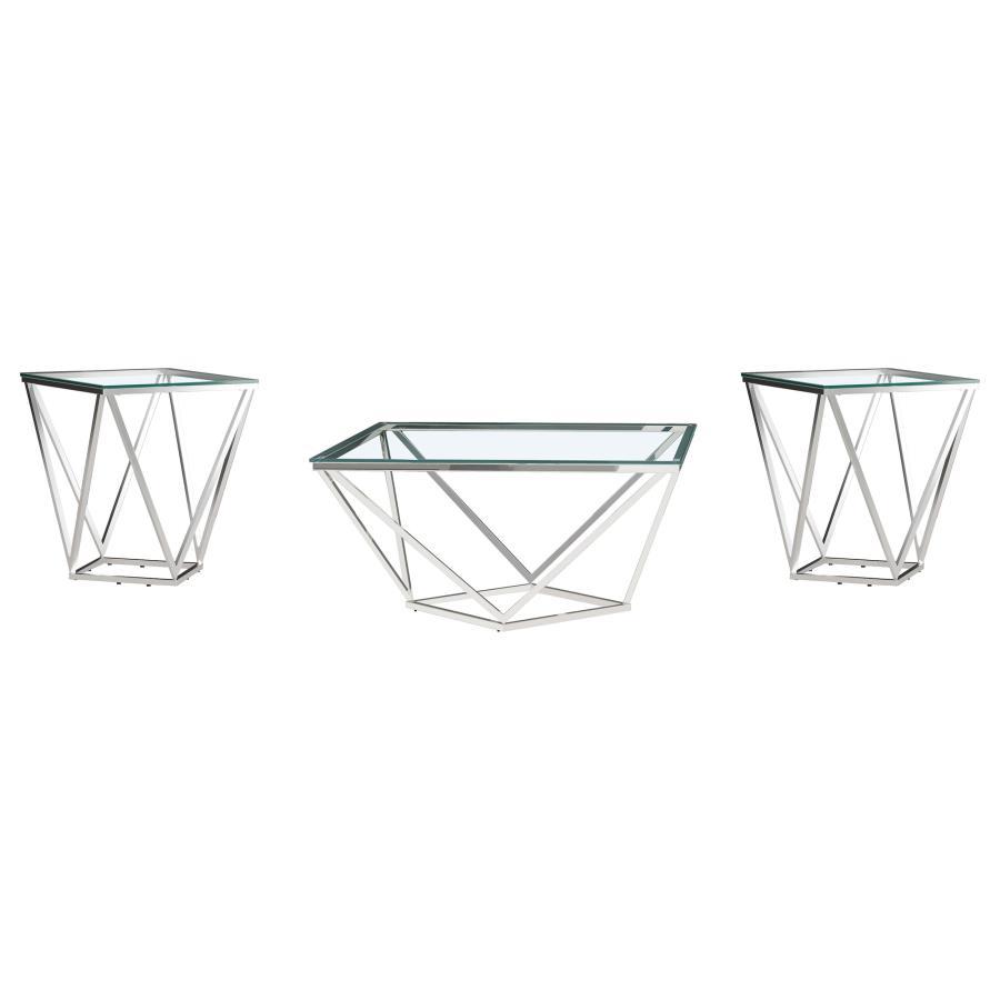 Brittania - Square Coffee Table Set