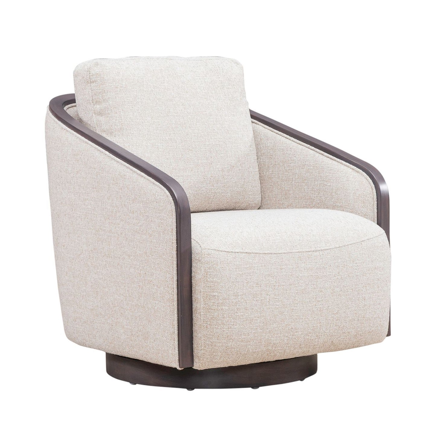 Nora - Upholstered Swivel Accent Chair
