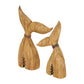Nautical Brown Wood Sculpture Set