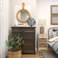 Coastal Brown Jute Rope Wall Mirror