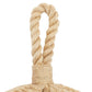 Coastal Brown Jute Rope Wall Mirror