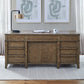 Carolina Park - Jr Executive Desk - Brown