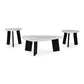 Lilyberg - Gray / Black - Occasional Table Set (Set of 3)