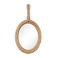 Coastal Brown Jute Rope Wall Mirror