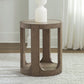 South Bend - Round Chairside Table - Brown