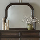Provence Park - Curved Mirror - Brown