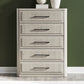 Modern Play - 5 Drawer Chest - White