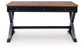 Wildenauer - Brown / Black - Home Office Desk