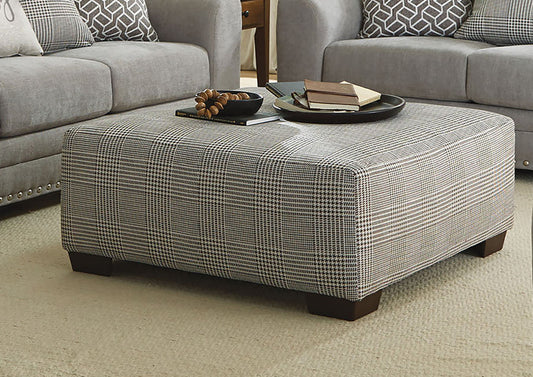 Cutler - Cocktail Ottoman - Basalt