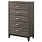 Watson - 5-Drawer Bedroom Chest - Gray Oak