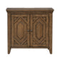 Carolina Park - 2 Door Bedside Chest With Charging Station - Brown