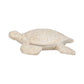 Decorative Figurine - Ivory Resin Solid Sea Turtle. 10 in.