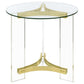 Janessa - Acrylic Coffee And End Table Set