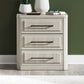 Modern Play - Nightstand With Charging Station - White