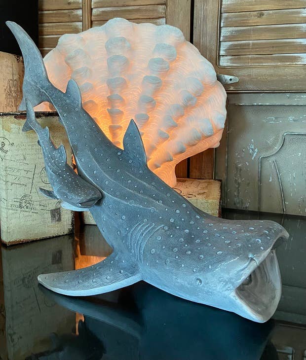 Resin Shark, 19x10x14.5"