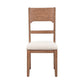 Harmony - Panel Back Side Chair (RTA) - Brownstone