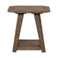 Carolina Park - Octagonal End Table - Brown