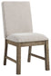 Langford - Light Grayish Brown - Dining UPH Side Chair (Set of 2)