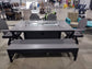 Backyard Outdoor Firepit Table Dining Set