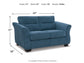 Miravel Indigo Loveseat