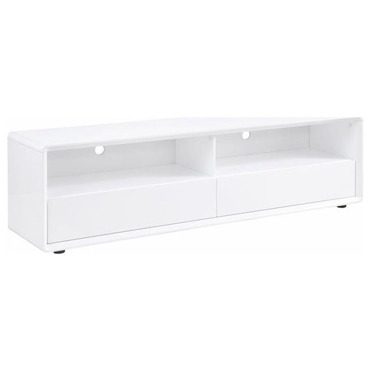 Ellice - 71" TV Stand Media Console - White