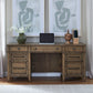 Carolina Park - Jr Executive Credenza - Brown